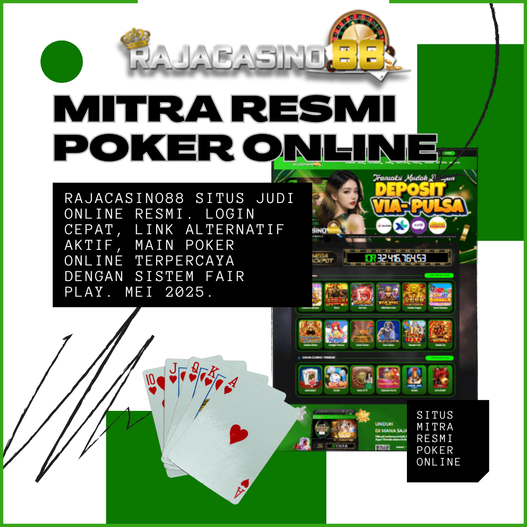 Permainan poker online di RAJACASINO88